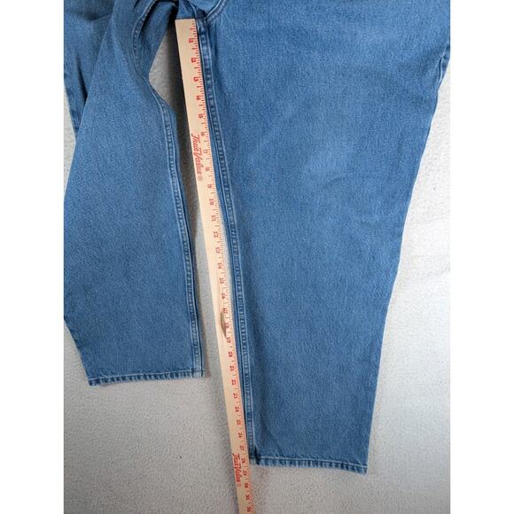 LL Bean Mens Jeans Mens 40x30 Fits 36x29 Comfort Waist Blue Jeans Pants - Picture 6 of 16